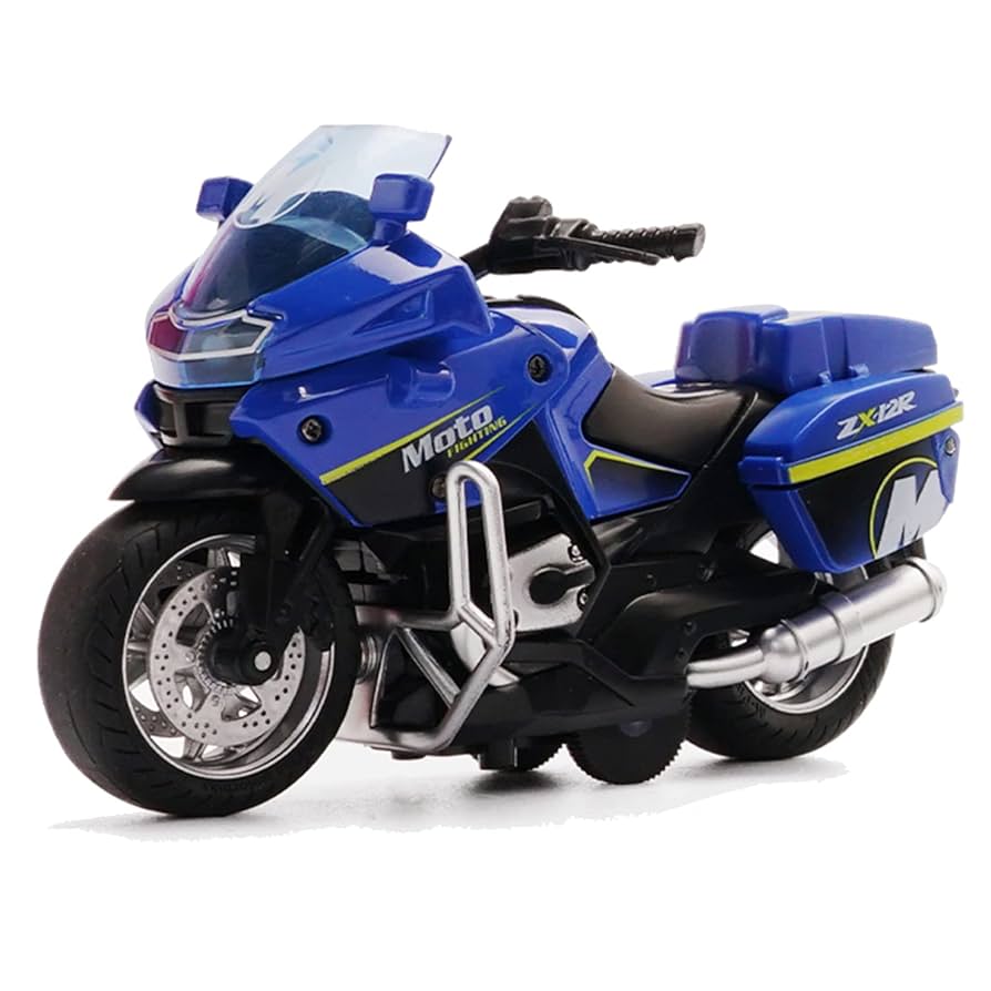 だい Amazon.com: Gilumza 回力摩托車玩具,小禮物,附音樂照明,警察